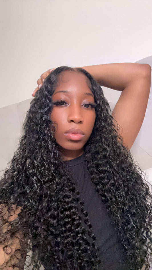 Water Wave Lace Closure Wig (Pre-Order)